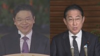 岸田総理　シンガポールのウォン新首相と電話会談　「シンガポールは重要なパートナー」と祝意伝達