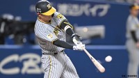 【阪神】中日に2連勝で首位浮上！6年ぶり4番起用の原口が1号3ラン 中野は今季3度目の猛打賞 西勇は6回2失点の粘投で今季初勝利