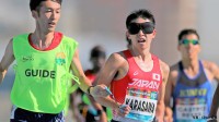 【世界パラ陸上】全盲のランナー・唐澤剣也、5000mで銅メダル獲得　残り4周で逆転許し大会2連覇ならず