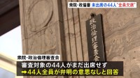 【速報】衆院・政倫審「44人全員欠席」参院に続き出席者おらず　自民党裏金事件めぐり