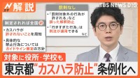 東京都が“カスハラ”防止条例制定へ　AI活用で怒鳴り声を“怖くない話声”に変換する研究も【Nスタ解説】