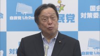 自民・浜田国対委員長“今国会中の憲法改正は厳しい” 改憲よりも法案成立を優先する考え