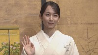 【吉岡里帆】着物姿で地元、大覚寺をPR‘‘よく父と絵を描きに行った思い出‘‘