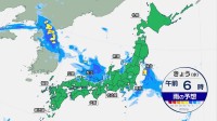 前線北上で雨の中心は東日本や東北へ　激しい雷雨の所も　土砂災害などに警戒　晴れる所は暑さ厳しく