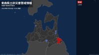 【土砂災害警戒情報】青森県・八戸市に発表