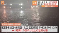 都市部で冠水浸水が起きやすいワケとは…東京と埼玉で「記録的短時間大雨情報」　被害通報230件以上