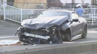 トラック運転手死亡の衝突事故 乗用車の中国籍で大学院生の男（23）を危険運転致死容疑で逮捕  防カメには猛スピードで走る様子が 神奈川・海老名市