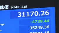 【速報】日経平均株価 一時4700円超下落　ブラックマンデー翌日超え 過去最大の下げ幅