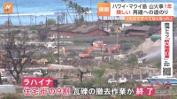 ハワイ・マウイ島の山火事から1年「全て無くなってしまった」再建は長期化か