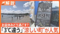 「3℃違う」100年以上猛暑知らずの町が人気　“異常温”お盆で外出中の室温に要注意【Nスタ解説】