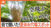 「空飛ぶ流しそうめん」って何？　夏休みにおすすめ！お得な穴場スポット　貴重体験が無料＆格安で遊べる施設に絶品グルメまで！