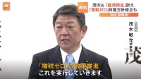 茂木幹事長 自民党総裁選への立候補正式表明 “日本経済の再生”を強く訴え「増税ゼロ」政権方針修正も