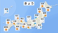 きょう（8日）秋雨前線の影響で北日本・東日本は雨か雷雨となる所が　猛暑の出口が見えず　今週気温は平年より高い日が続く予想