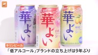 「キリンビール」が9年ぶりに“低アルコール”の缶チューハイブランド発表　背景に“健康志向への高まり”