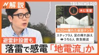 今夜も注意！落雷から離れていても「地電流」で感電か…最終手段は“雷しゃがみ”で急な落雷から身を守れ【Nスタ解説】