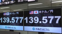 【速報】円高進み1ドル139円台 去年7月28日以来　米FRBが「大幅利下げ」に踏み切るのではとの観測から