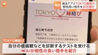 東京都が結婚相手をマッチング「TOKYO縁結び」が本格的にスタート　登録料は1万1000円で2年間有効