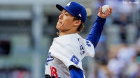 山本由伸、強力パドレス打線相手に5回無失点の好投、勝ち投手の権利を持ってマウンド降りる