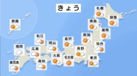 広くスポーツ日和　今週は天気周期変化 週末は北日本で荒天