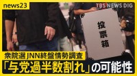 自民“非公認”候補支部に2000万円の活動費　受け取った候補は取材に…野党は「事実上の公認だ」と批判　JNN終盤情勢調査で「与党過半数割れ」の可能性も【news23】