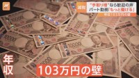 「103万円の壁」撤廃は実現可能？“手取り増”でも…税収は7.8兆円減？【Nスタ解説】