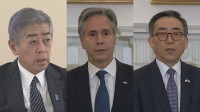 日米韓外相が電話会談　北朝鮮のICBM級ミサイル発射を強く非難する共同声明発表