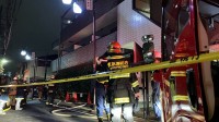 東京・新宿区上落合の4階建てマンションで火事　80代くらいの男性1人死亡