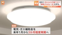 電気・ガス補助金を「来年1月から再開」で政府が調整　電気代が1月から650円値下がりか　しかし政府内から「補助やめるべき」の声が噴出…