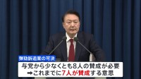 韓国の野党6党　ユン大統領に対する弾劾訴追案を再び提出　あす採決へ　今回は可決の可能性も