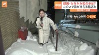 あすのクリスマスイブにかけ日本海側を中心に大雪警戒　関東甲信の山沿いでも積雪増える見込み　群馬・みなかみ町