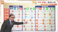 【12月28日 関東の天気】年末・新春に 寒波は2回