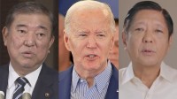 【速報】日米比首脳が電話会談　海洋安全保障、経済安保などの協力進展を確認