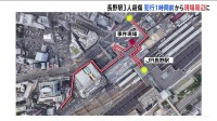 JR長野駅前で男女3人が襲われ1人が死亡した事件　逃げている男は犯行の約1時間前から現場周辺にいたか