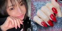 【浜崎あゆみ】　「年末のネイルと年始のネイル」　ピンクと赤のネイル写真に反響　「綺麗と可愛いが兼ね備えてるぅ」