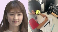 【 小倉優子 】　「将来何になるんだろう」　キッチンで黙々と悟空を描く　次男の才能に期待　「好きなことを思いっきり楽しんでほしい」