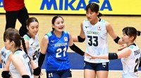 バレー女子日本代表、韓国にストレート勝利　初スタメンの18歳・秋本美空11得点で貢献【ネーションズリーグ】