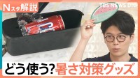 猛暑で注目　見た目は「謎」な暑さ対策グッズ　まさかの異色コラボ“かき氷”も誕生【Nスタ解説】