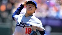 山本由伸 7回無失点の好投もスコットが9回1死から同点被弾 大谷は四球で先制の起点、ド軍延長で勝ち越し連勝