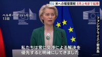 EUが“報復関税”の発動を8月上旬まで延期「交渉による解決目指す」　トランプ大統領の「8月1日から相互関税30％」表明受け
