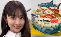 【 小倉優子 】　「お魚博士になりたい！」三男の誕生日　友人が素敵なケーキをプレゼント