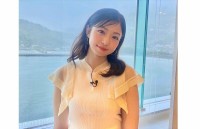 【 中村静香 】　「ちょっと太りました」　ＳＮＳに綴る　「お風呂あがりのアイスのおいしさを教えてくれる夏が悪いんです」「私は悪くない」