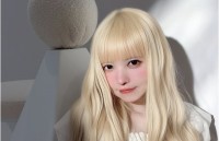 【 益若つばさ 】 初のブロンドヘア　「似合うメイクとかカラコンとか変わりそうでまた研究せねば」　新たなスタイリング研究へ