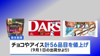 「ダース」「チョコモナカジャンボ」など56品目　9月から順次最大21％値上げへ