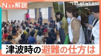 津波到達まで“1時間半”「しっかり準備をして避難を」遠地地震で重要なのは時間があること【Nスタ解説】