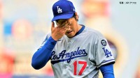 大谷翔平 4回途中2失点で緊急降板、序盤はスイーパー中心の組み立て 今季最長4回に2球連続暴投、6球連続ボールで降板