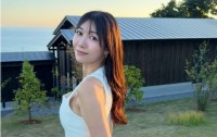 【 穂川果音 】　巨大「なまはげ」と陽気にポーズ　「また行きたいな～」　グルメも堪能　秋田を満喫