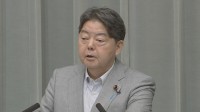 林官房長官「容疑者の厳正な処罰を強く申し入れていく」 中国・蘇州市で日本人親子襲撃