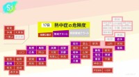 「熱中症警戒アラート」18都府県に発表　関東地方では9日ぶり