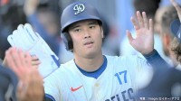 大谷翔平 1安打2得点で勝利貢献、驚異のシーズン154得点ペース！ド軍パドレスに完封勝利で2連勝→地区単独首位返り咲き