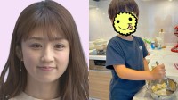【 小倉優子 】　三男がアイス作り挑戦「もっと難しいのも作りたい♪とのことなので、次回はもう少し難しいお菓子を作ってみます」